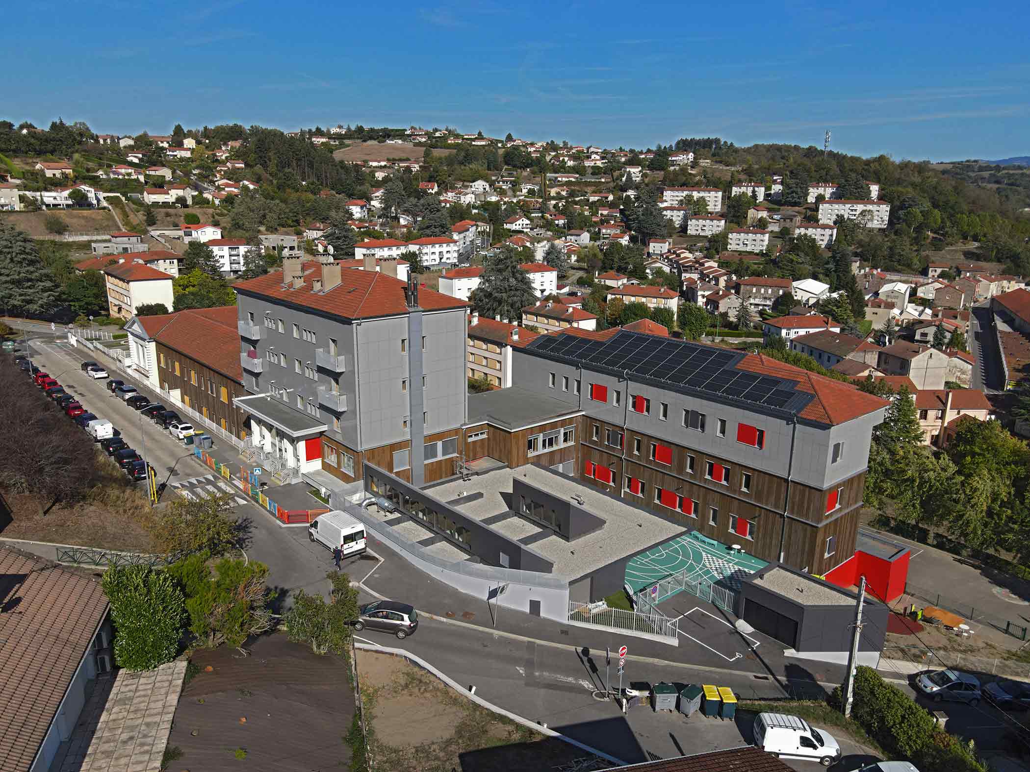 Extension et réhabilitation thermique – École Côte Quart – Unieux (42)