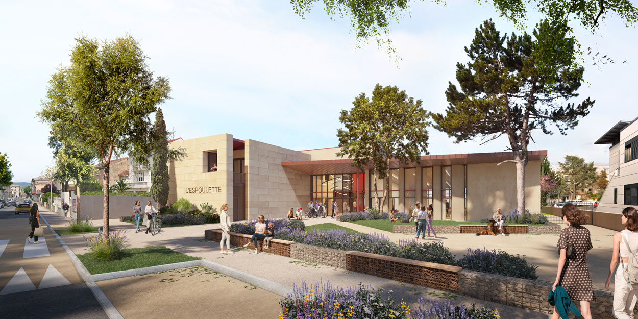 Construction d&rsquo;un bâtiment multi-activités « l&rsquo;Espoulette » – Montélimar (26)