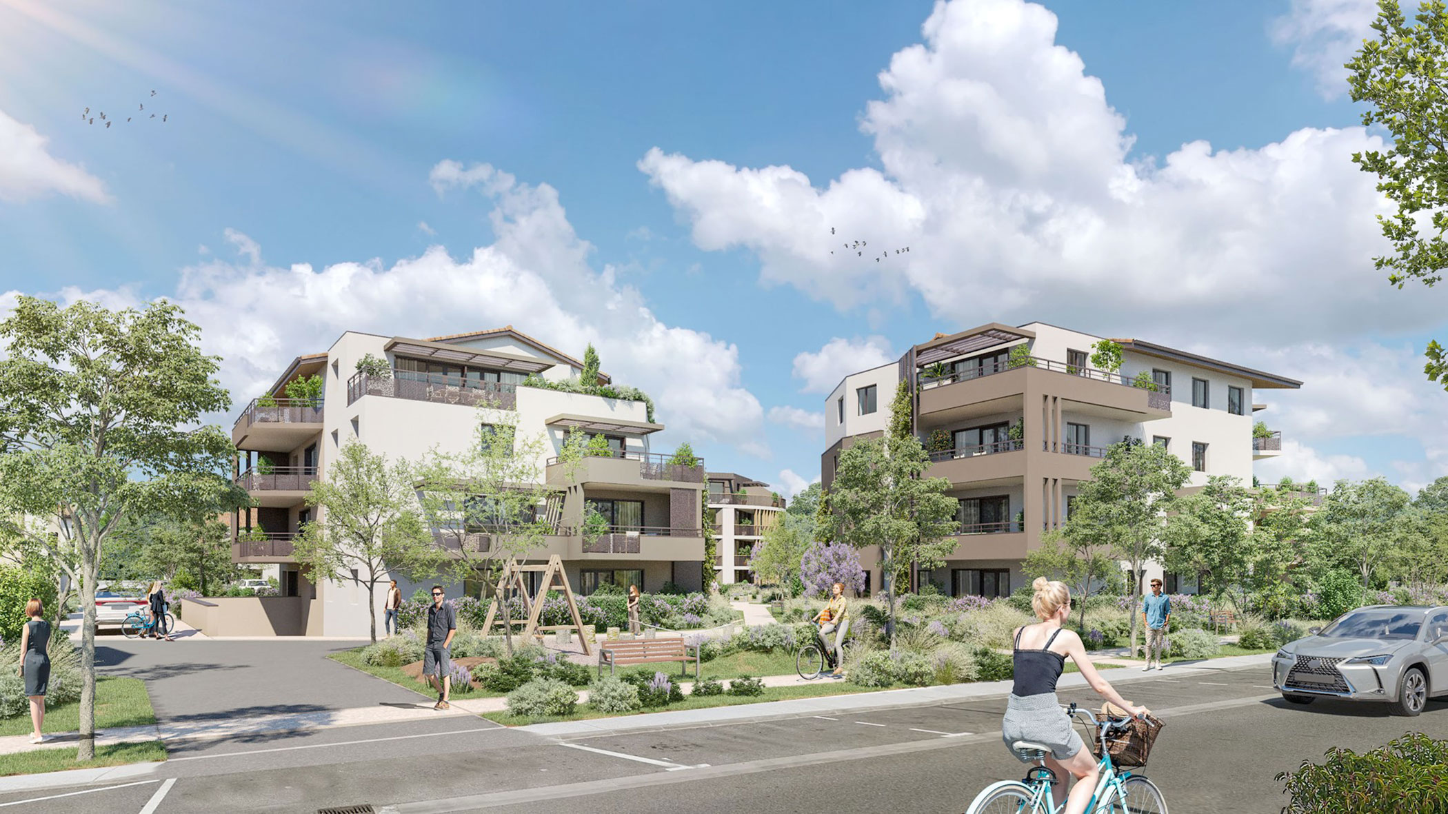 Îlot Jerphanion : 69 logements et 10 villas – Saint-Marcel-lès-Valence (26)