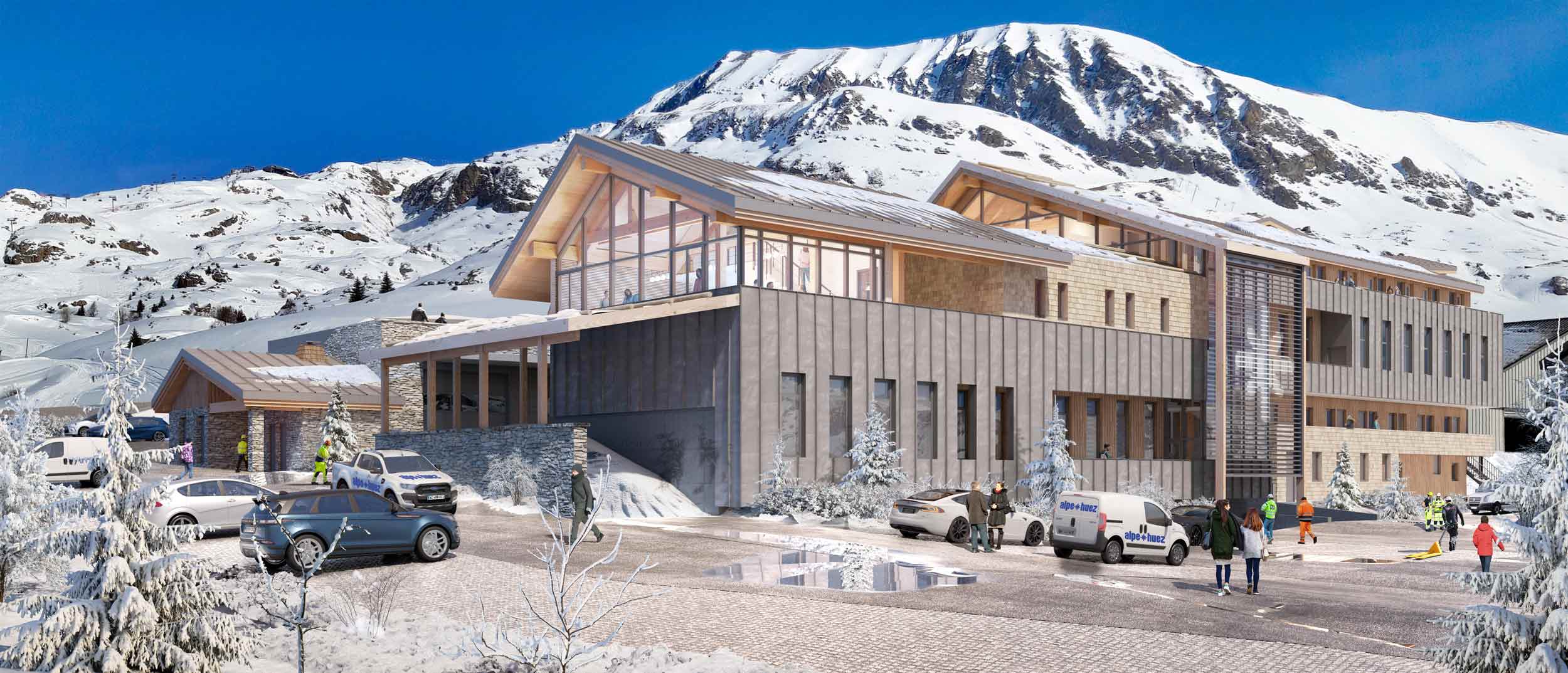 Centres Techniques Municipalité et Domaine Skiable – Alpe d&rsquo;Huez (38)
