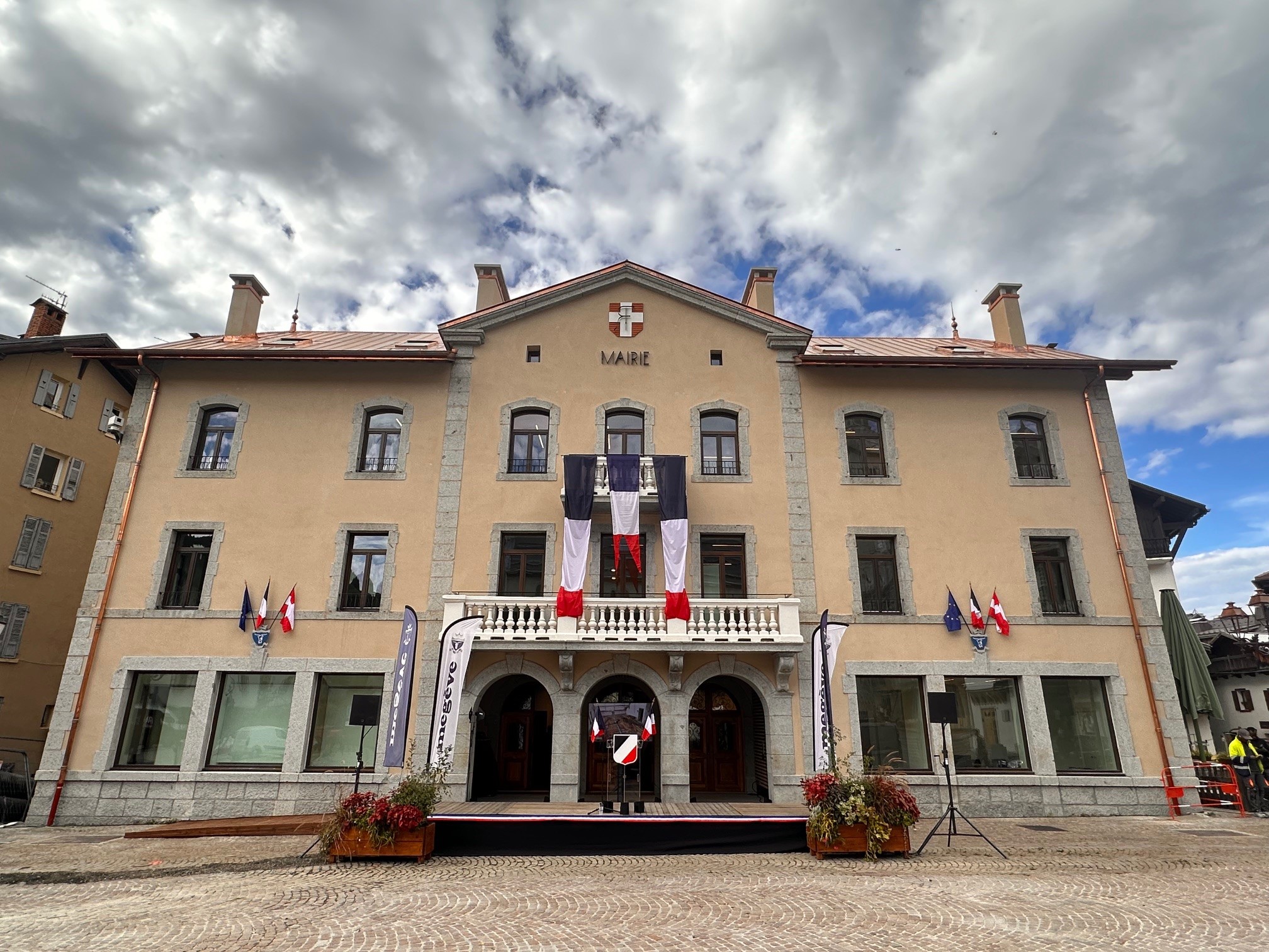 Réhabilitation lourde de la mairie de Megève (74)